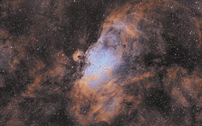 M16 wide field image, an iconic deep sky target