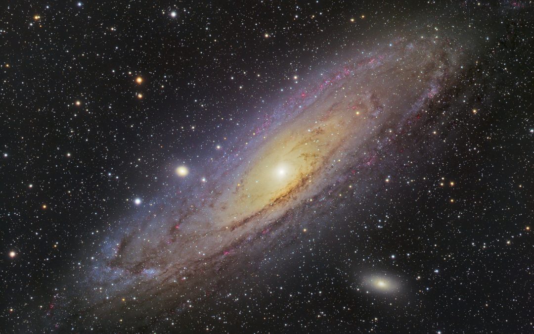 Andromeda, the autumn queen galaxy, M31