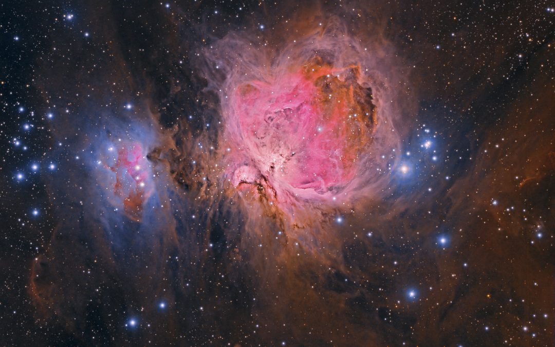 A dusty Orion Nebula