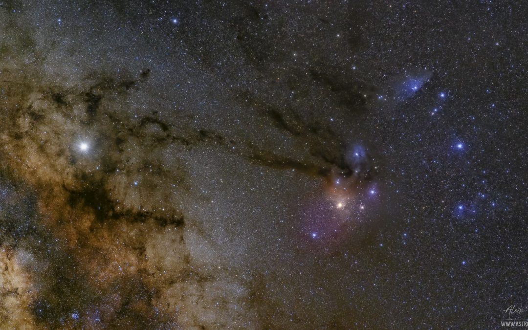 Rho Ophiuchi cloud complex, Milky Way