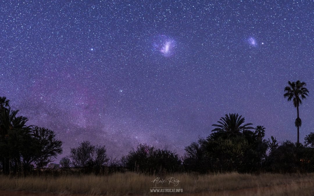 Namibian southern night sky