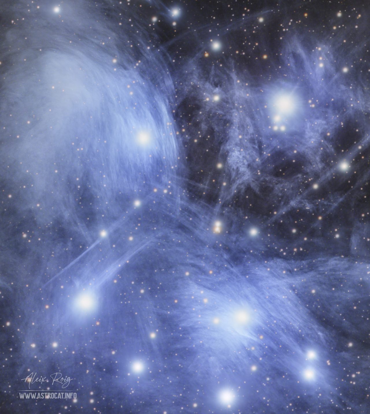 The Pleiades Star Cluster | Astrocat