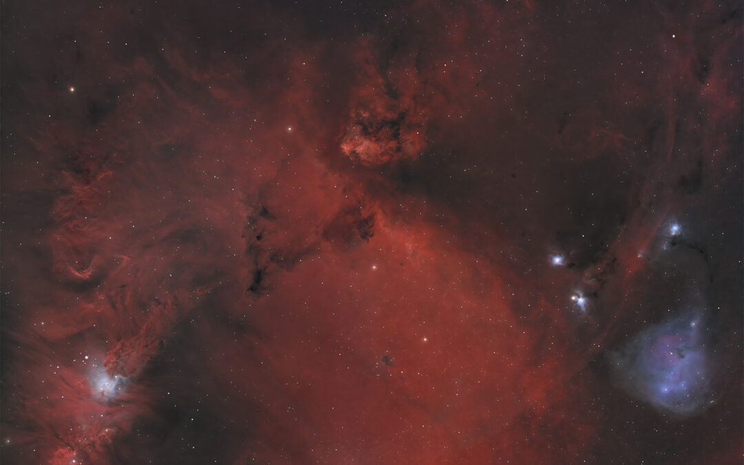 The Cone Nebula wide field