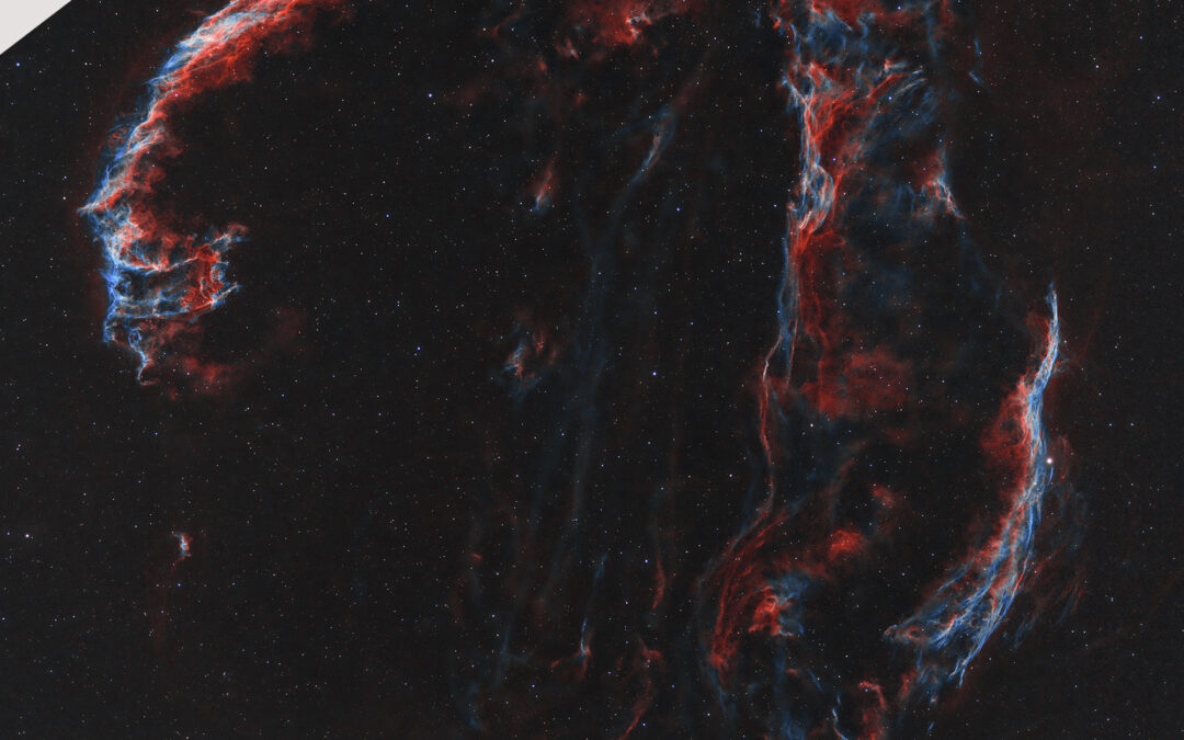 Cygnus Loop Nebula, test image