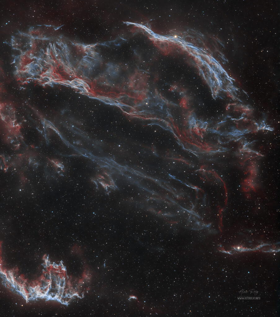 The Veil Nebula Supernova Remnant | Astrocat