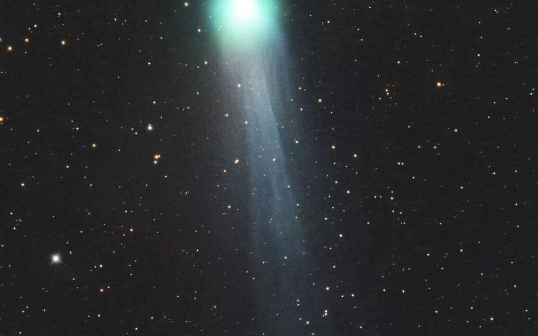 Comet 12P/Pons-Brooks across Andromeda constellation
