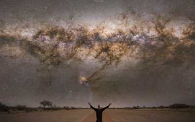 The Southern Milky Way above us