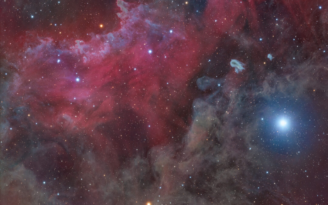 Clouds around Mintaka