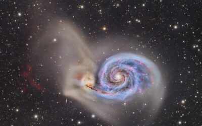 The Whirlpool Galaxy, M51, a tidal stream and IFN