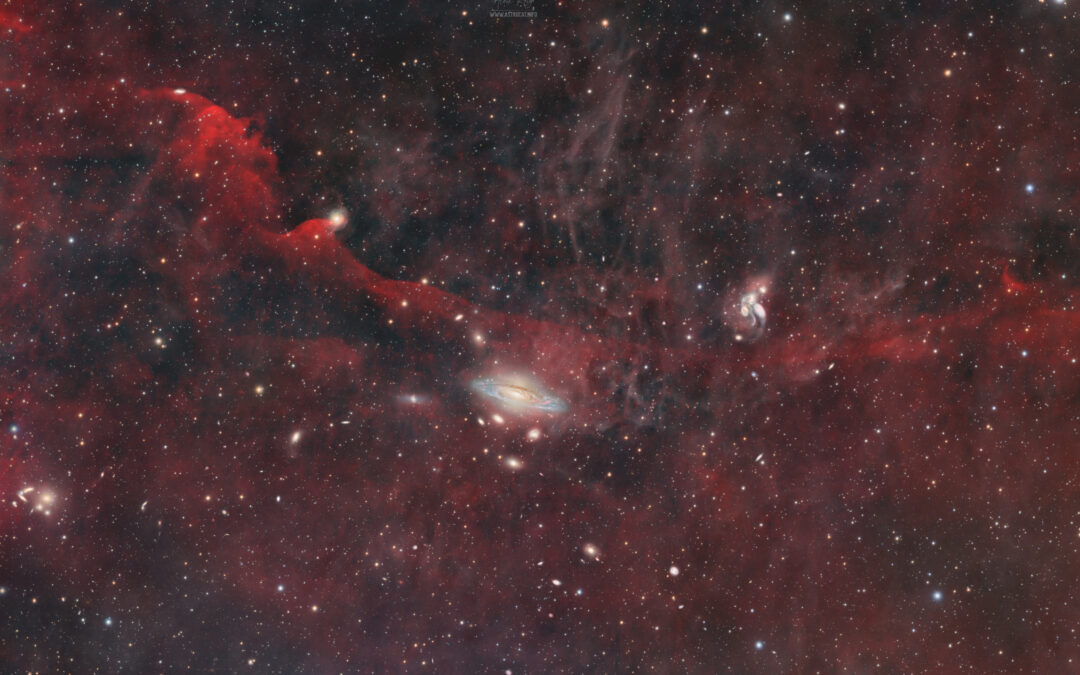 NGC 7331 & Stephan’s Quintet, deep Field with a Supernova